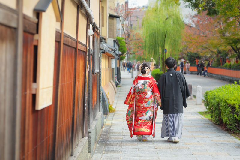 後ろ姿ショット