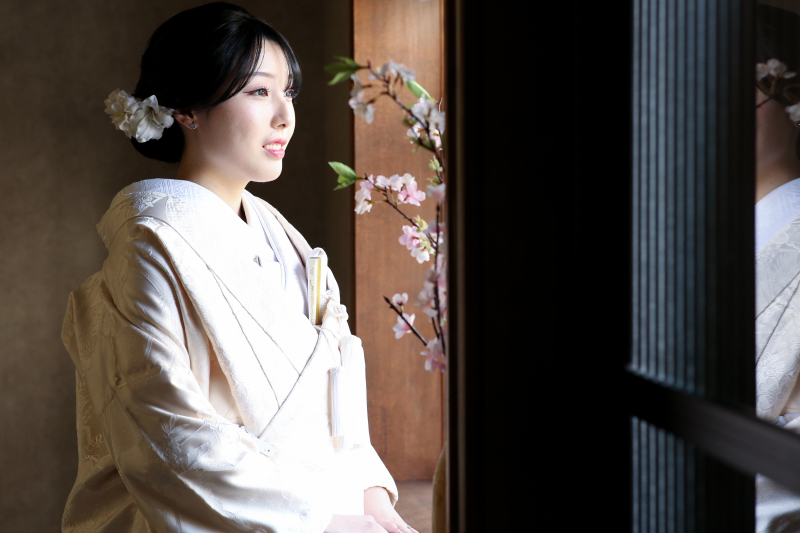 透明感ある新婦様ソロ