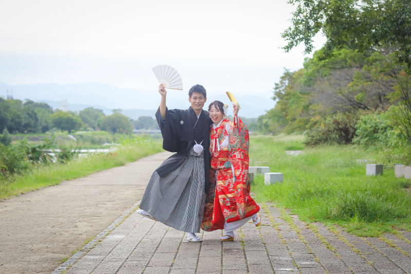 結びの1枚は、はっちゃけて!!