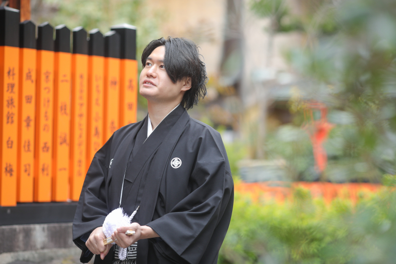 新郎様ソロショット