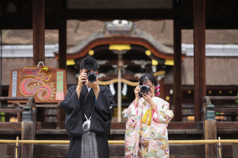 カメラがご趣味の新郎新婦様♡