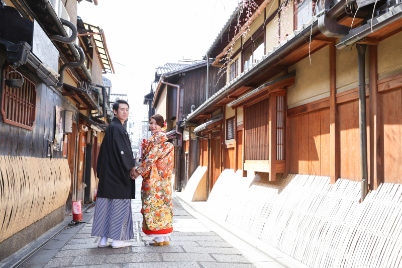 振り返りショット