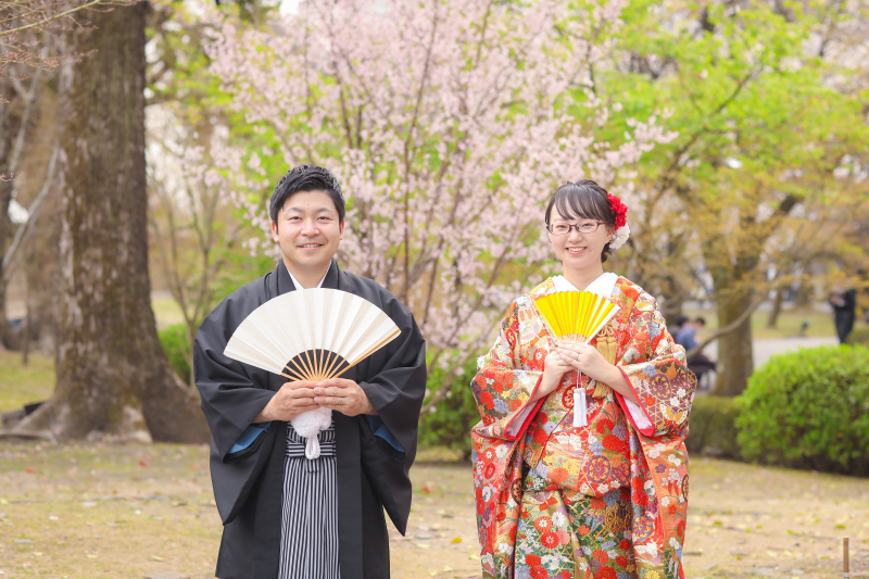 お扇子ひろげて