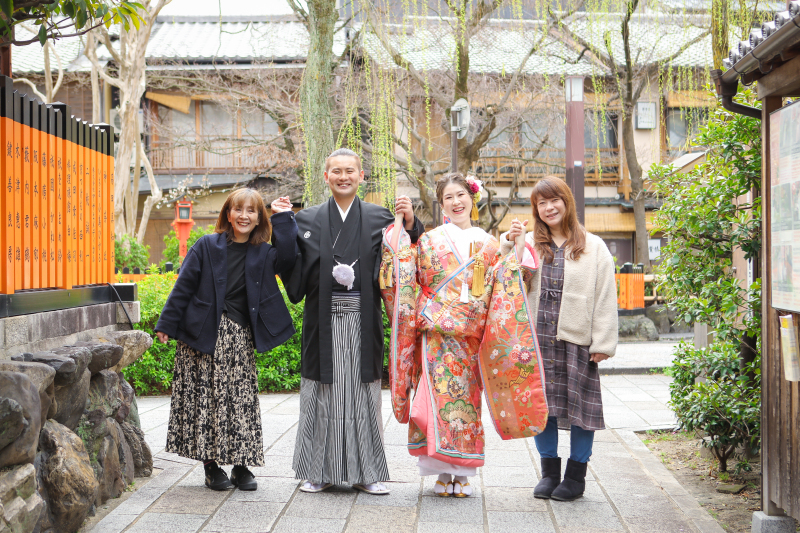 お母様方とご一緒に