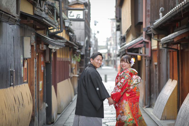 振り返りショット