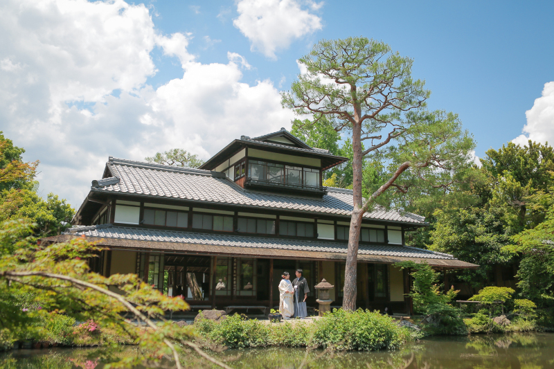 白沙村荘さまでの贅沢な1枚