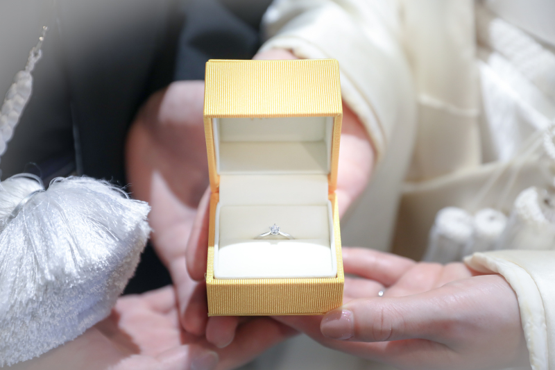 ご希望の指輪ショット