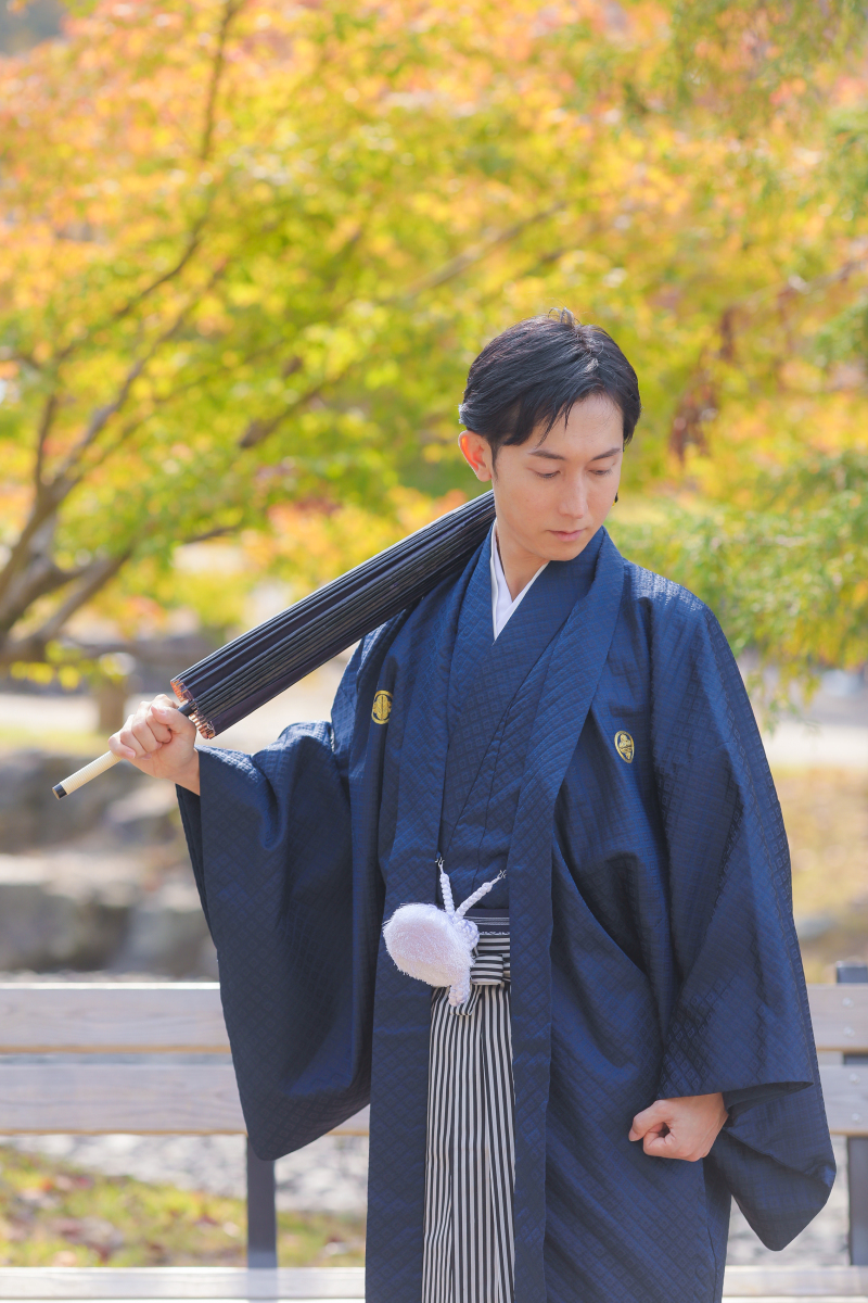 ご新郎様のソロショットも