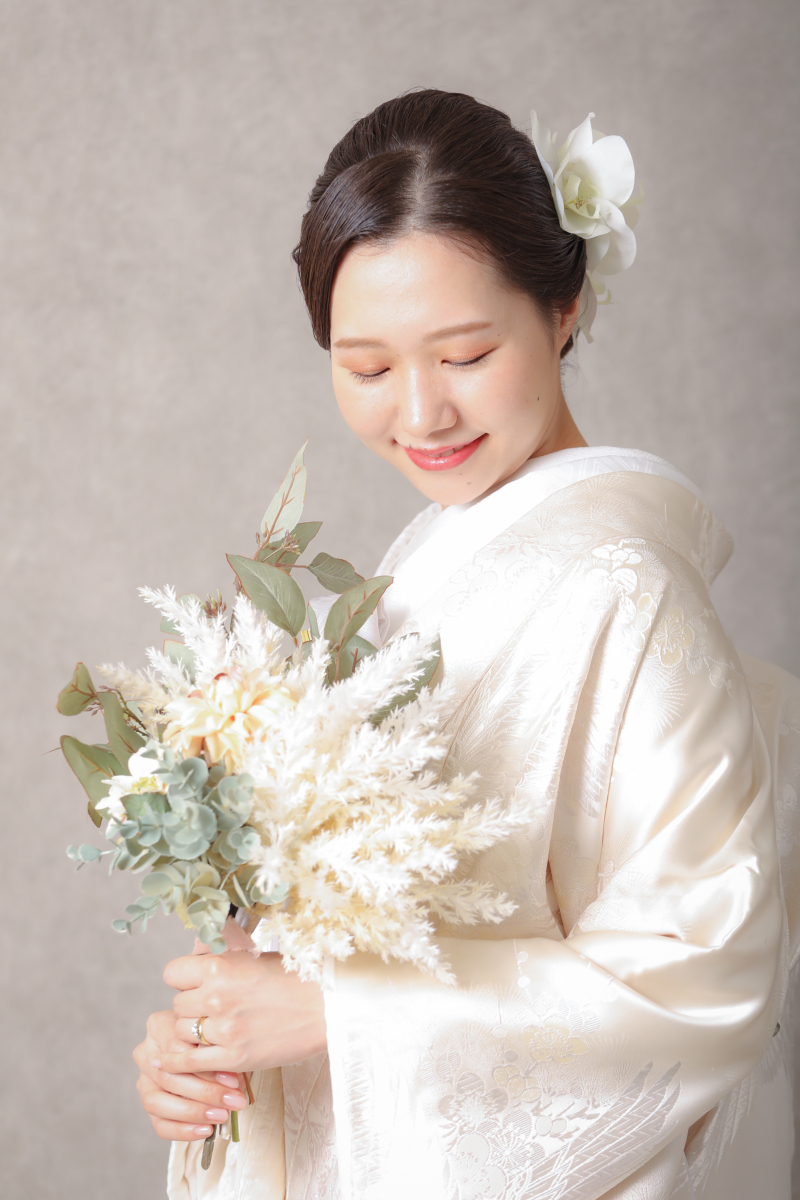 まずはアトリエで撮影