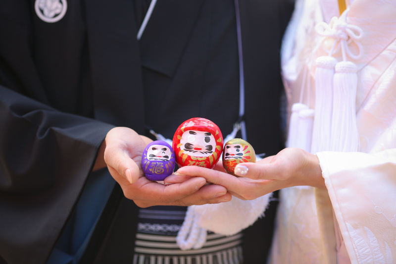 だるまさん登場