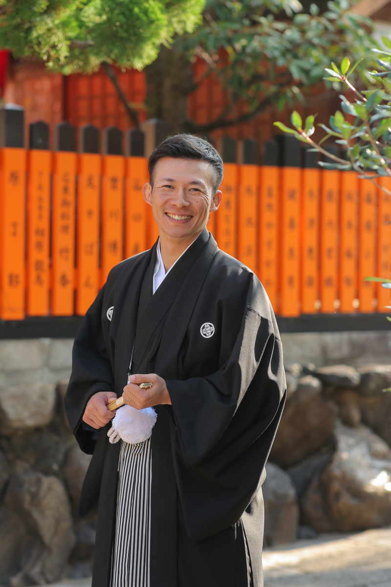 ご新郎さまソロショットも