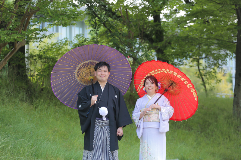 番傘と
