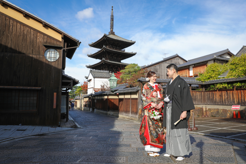 五重塔と青空と