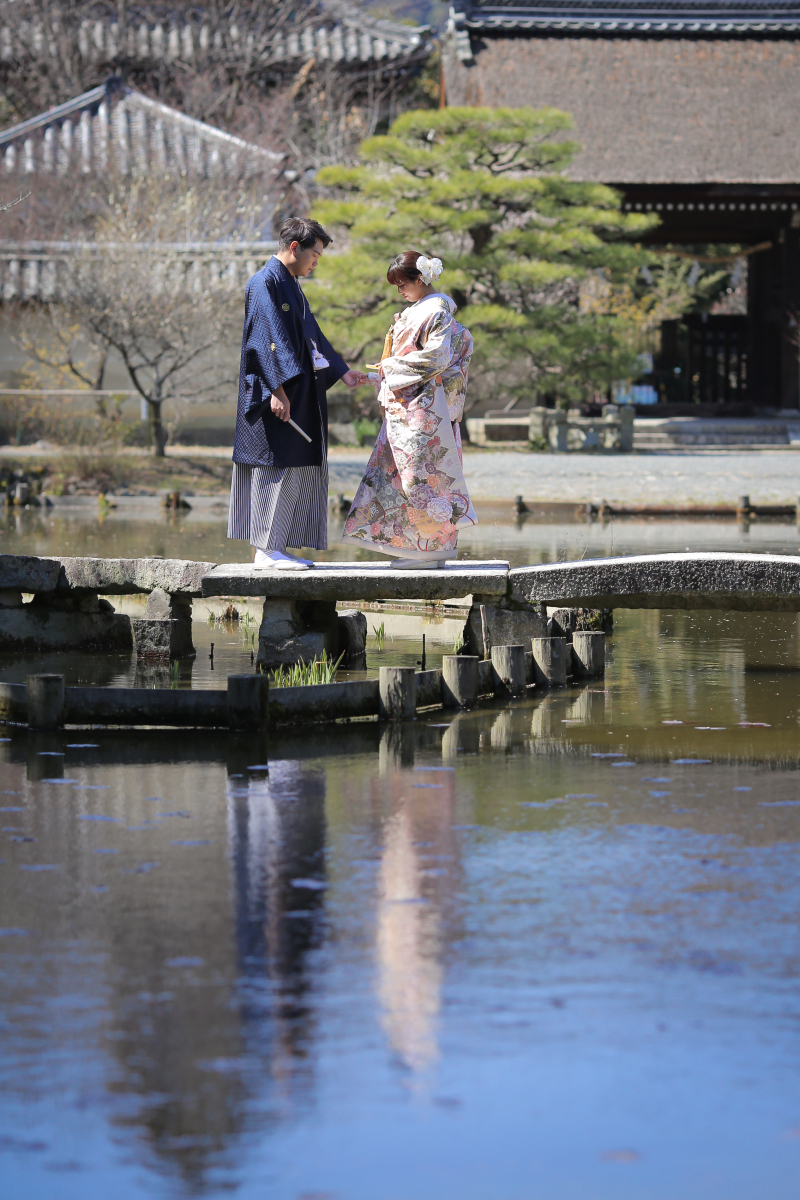 梅宮大社の美しい庭園