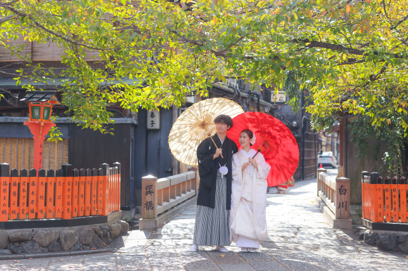 本日のロケ地【祇園白川】に到着=3