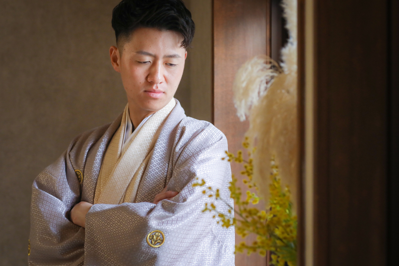 続いてはご新郎様の番です!