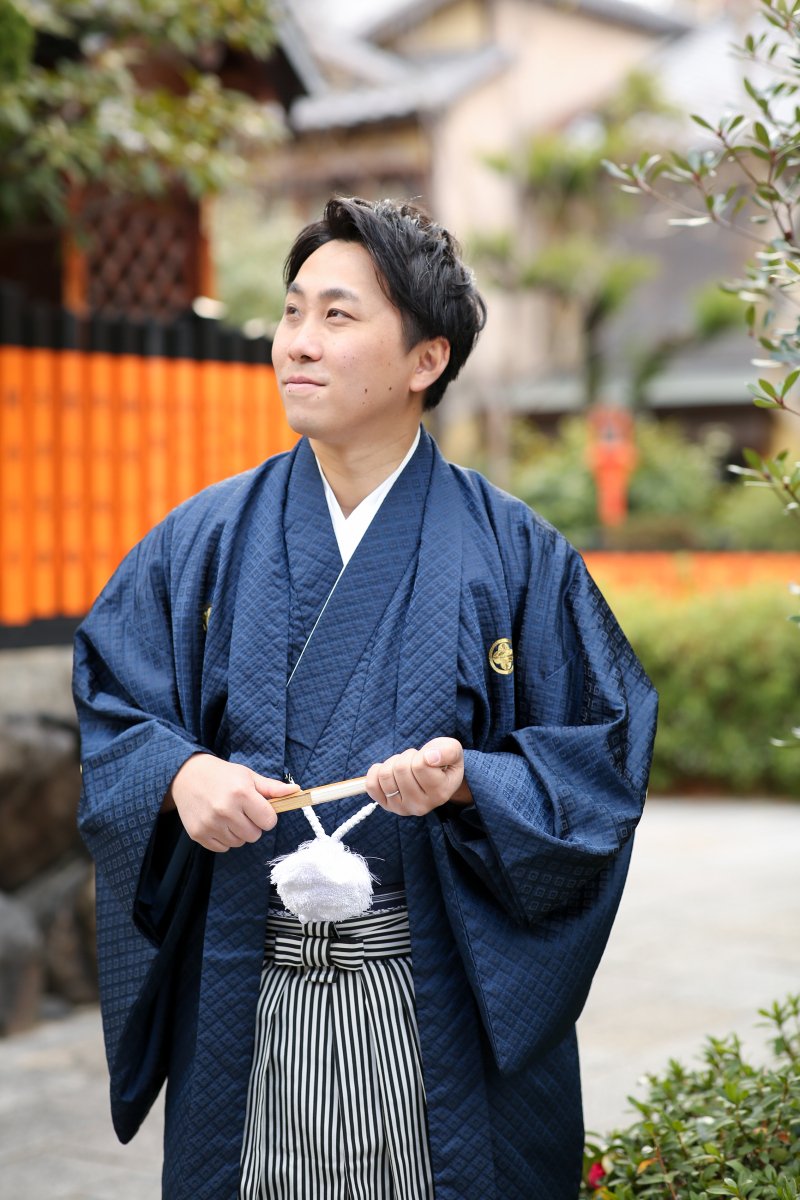 ご新郎様のソロショット