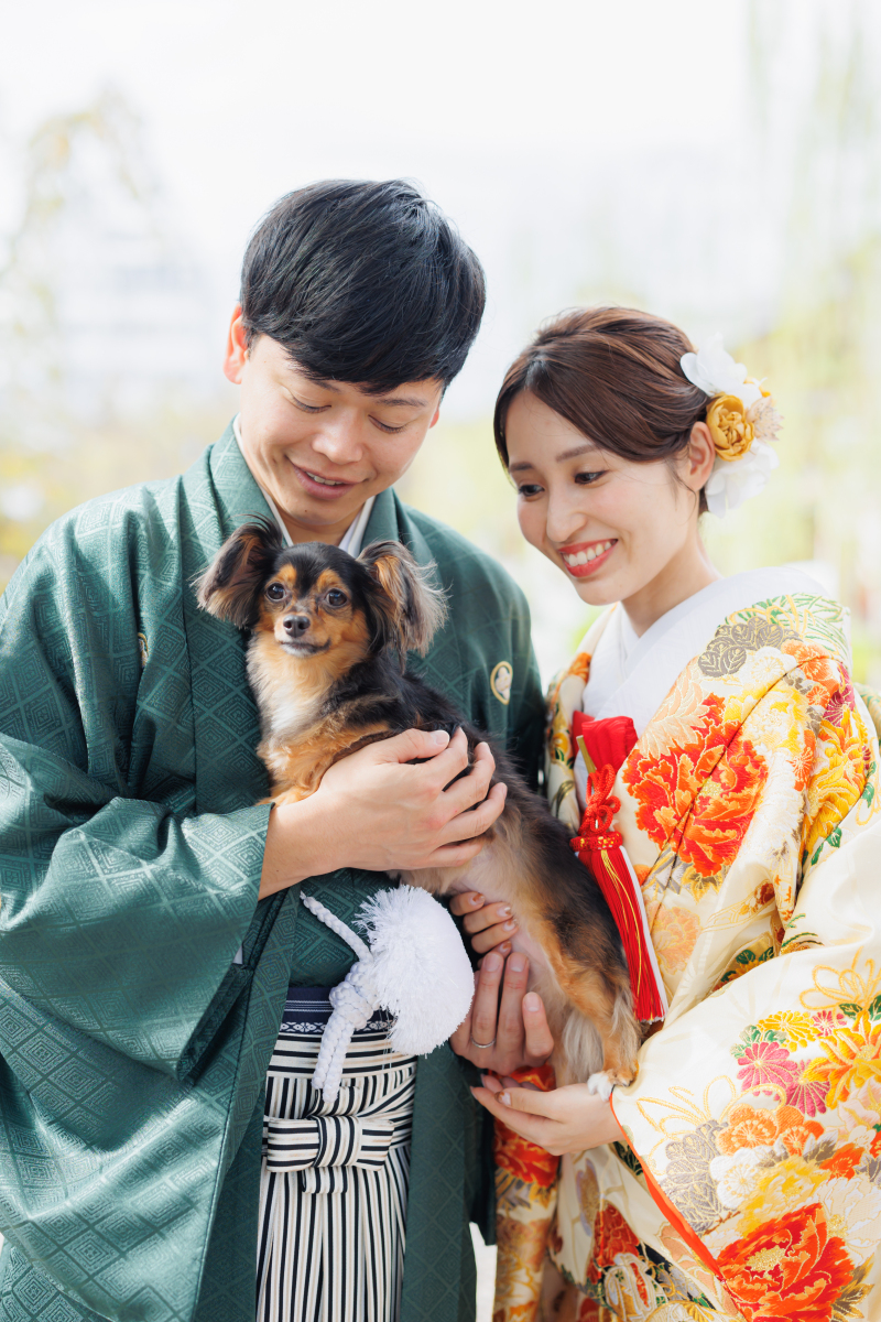 わんちゃんと一緒に~♡