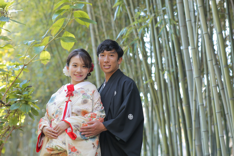 京都を感じられる竹林でも