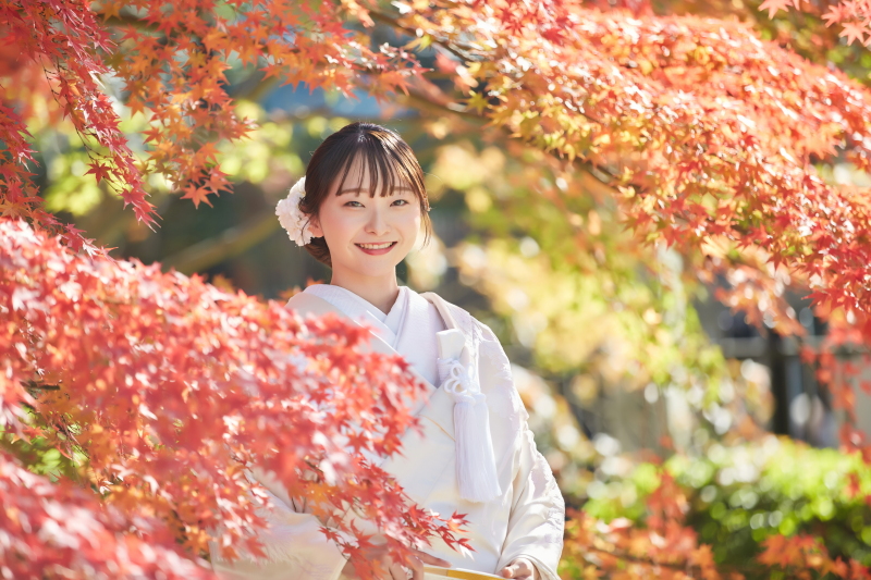 美しい新婦様のソロショット☆彡