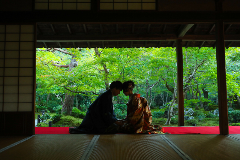 圓光寺でしっとりと