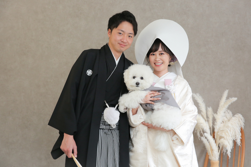 ご家族やペットとの撮影もOK