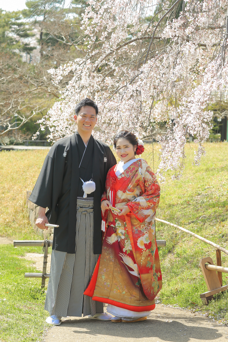 ストーリーテラー 京都サロン_庭園で撮影できる
