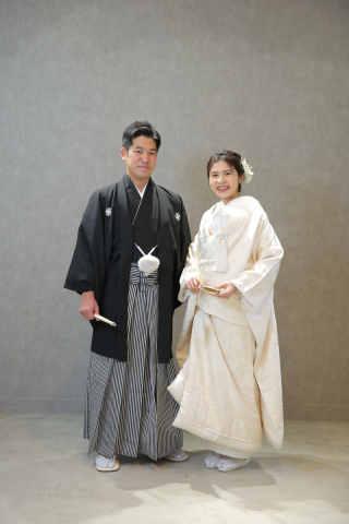 プチ白無垢(綿帽子無し)