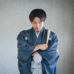 新郎様ヘアセット