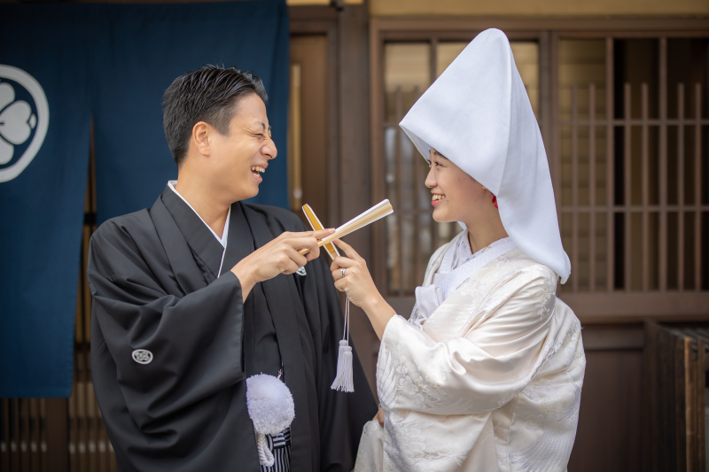 撮影当日はご試着から♬