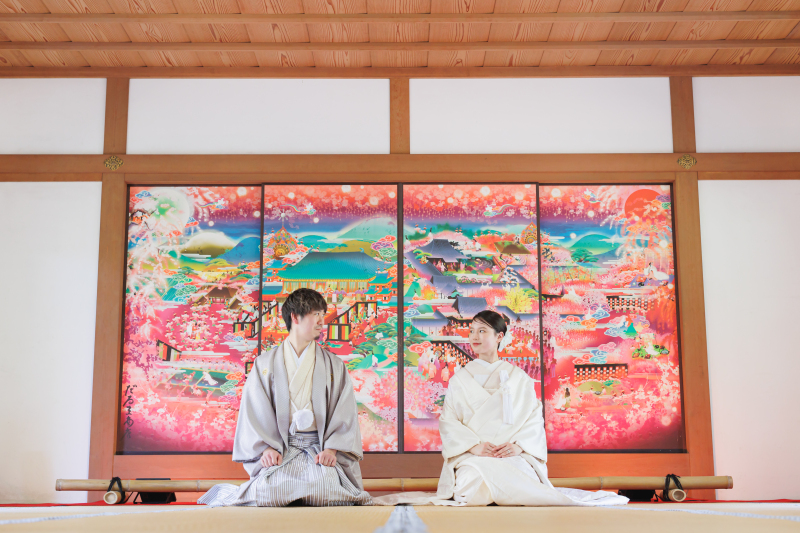 【人気ロケ地★隨心院(ずいしんいん)】和装1点(白無垢or色打掛) 補正済データ200カット付