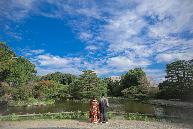 【梅宮大社+アトリエ】気軽に叶う和装フォト《白無垢＋色打掛 計2着》補正済みデータ220カット