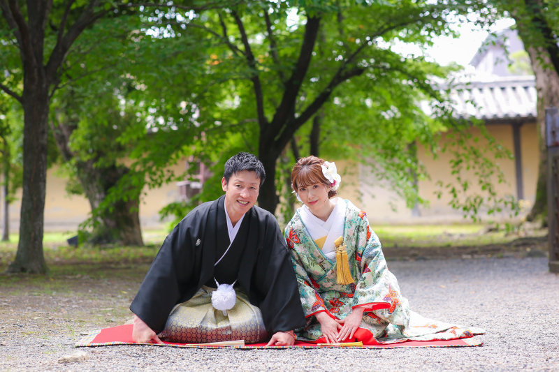 【世界遺産 東寺】★紅葉シーズンイチオシ◎《和装1点(白無垢or色打掛)》 補正済みデータ200カット
