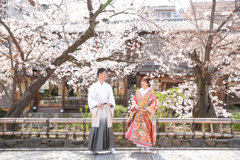 ★3/23・3/24・3/25・3/26・3/27の限定価格【祇園白川】和装1点(白無垢or色打掛) 補正済みデータ150カット