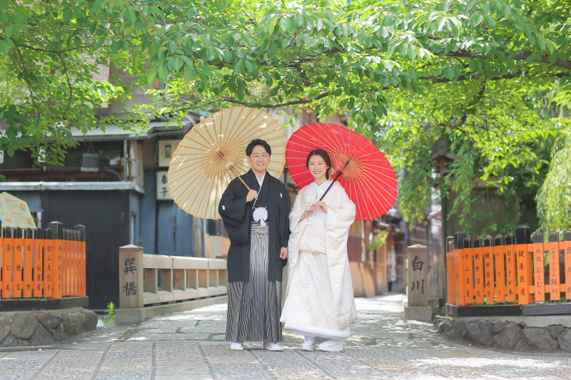 【京都めぐり① 祇園白川+鴨川】和装1点 補正済みデータ200カット