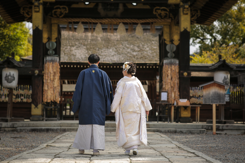 【豊国神社】和装1点(白無垢or色打掛) 補正済データ200カット付★平日限定