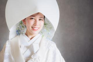 【 ソロフォト・アトリエ撮影 】和装1点(白無垢or色打掛) 補正済みデータ30カット