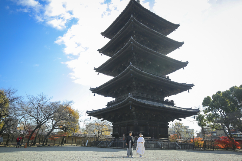 京都が誇る世界遺産！【東寺】和装1点 補正済みデータ200カット