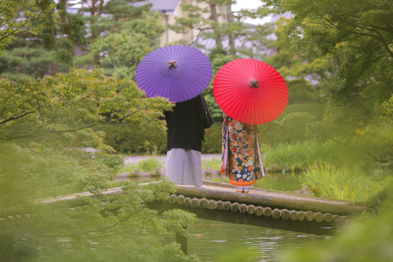 【梅宮大社+アトリエ】気軽に叶う和装フォト《白無垢＋色打掛 計2着》補正済みデータ220カット