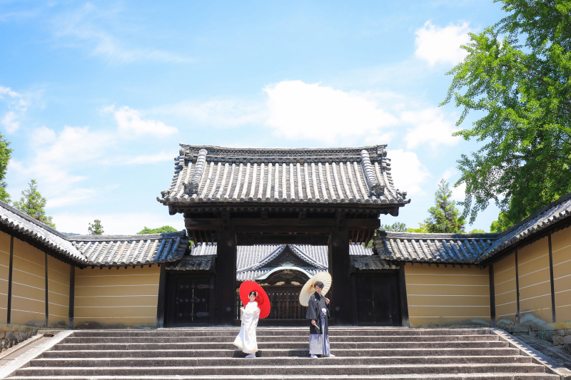 【人気ロケ地★隨心院(ずいしんいん)】和装1点(白無垢or色打掛) 補正済データ200カット付