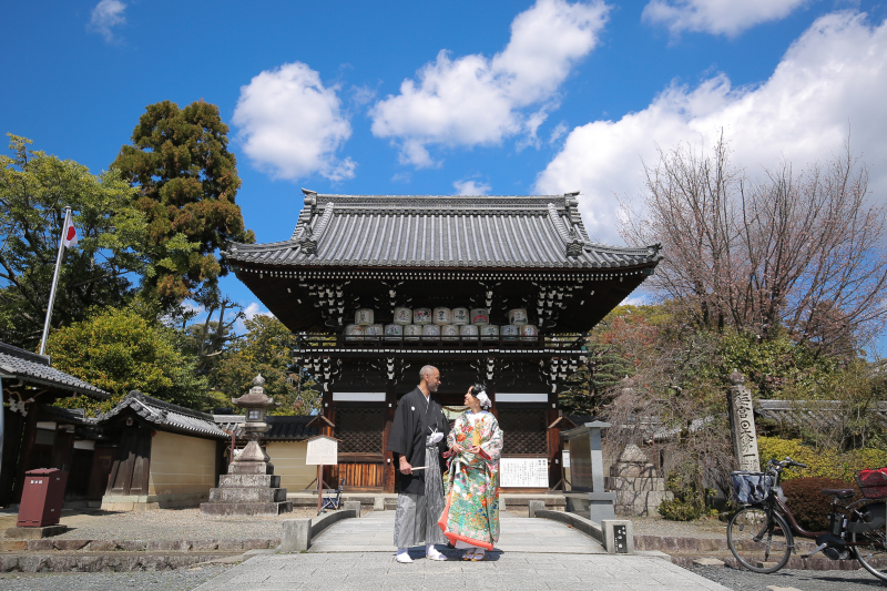 【梅宮大社(和室無し)・広々庭園】★紫陽花・紅葉シーズンおすすめ!!《和装1点(白無垢or色打掛) 》補正済データ150カット付