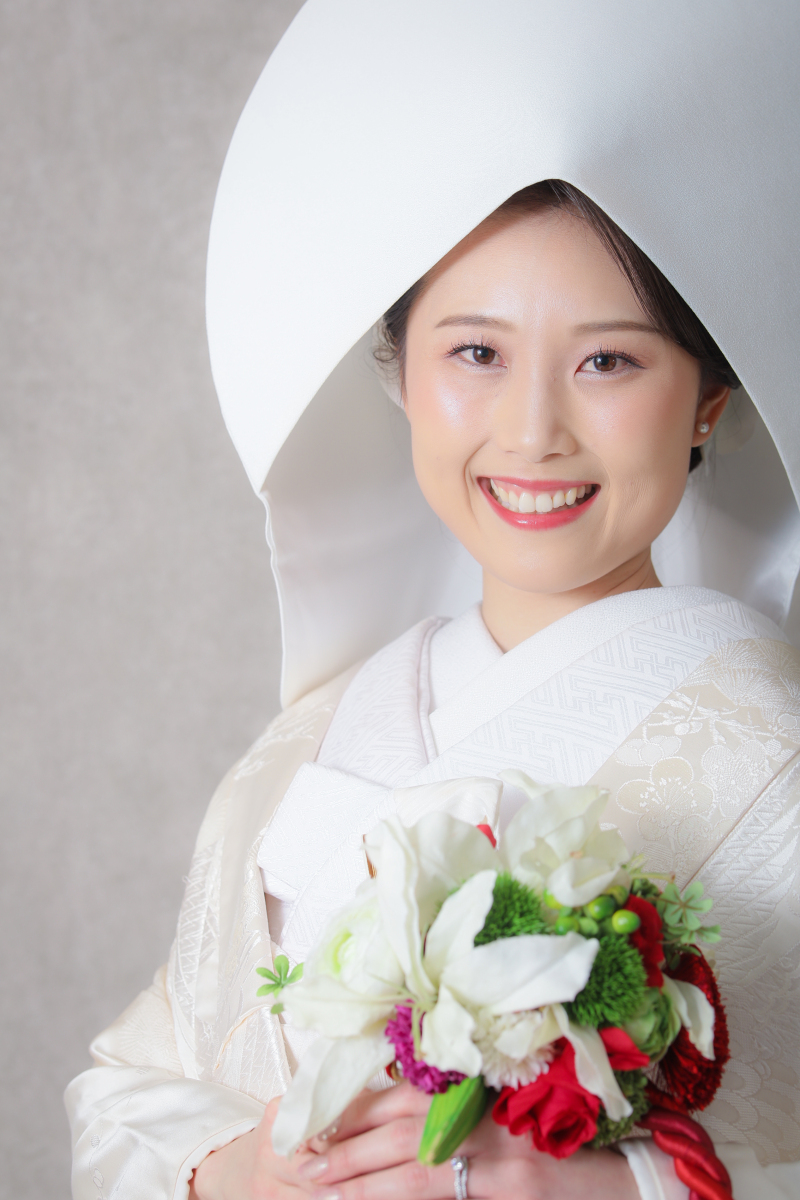 【 ソロフォト・アトリエ撮影★特別価格 】和装1点(白無垢or色打掛) 補正データ30カット付