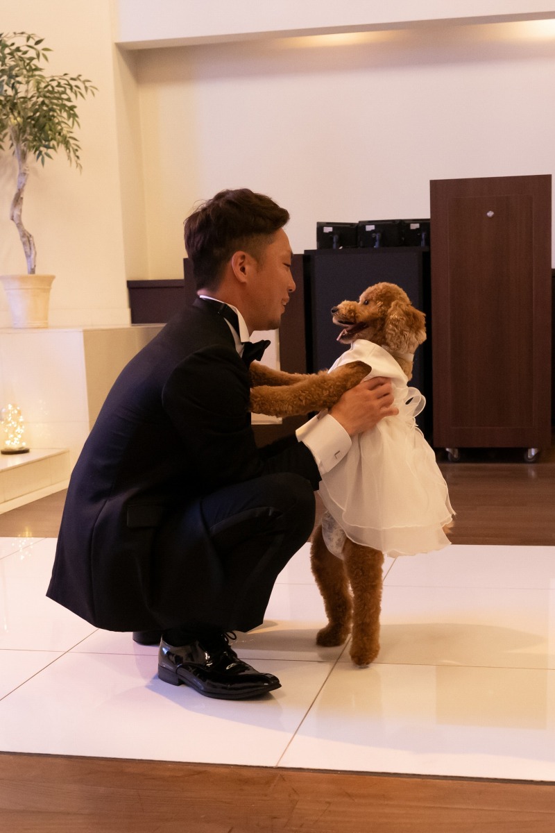 ペットとの挙式なども追加可能♪まずはお問合せを