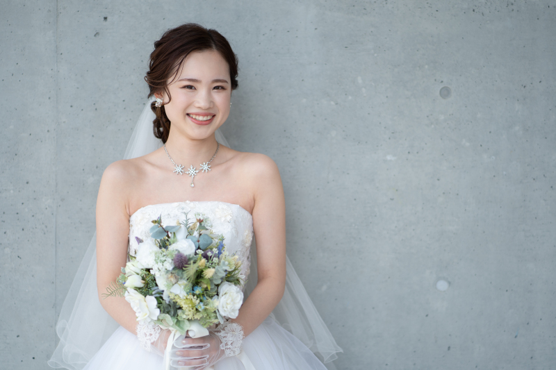 フォトウエディング福山_ウエディングドレスが豊富