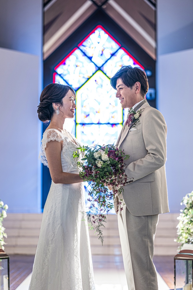 フォトウエディング福山_チャペルで撮影できる