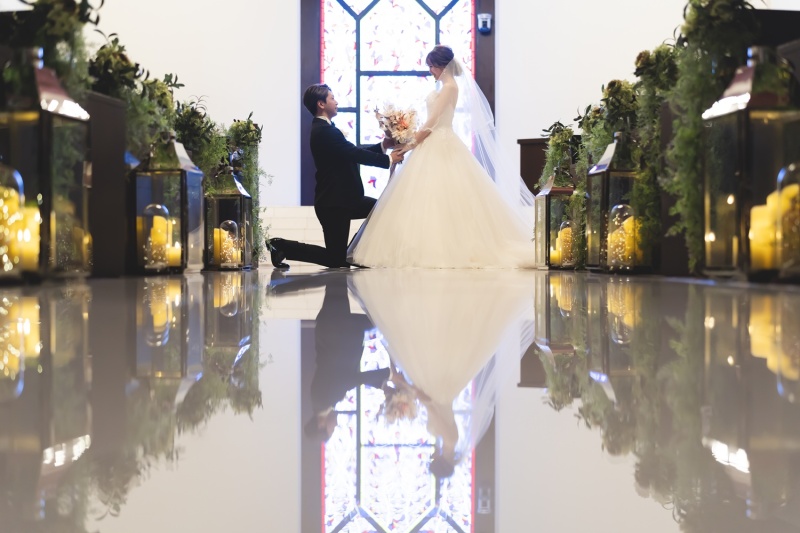 フォトウエディング福山_結婚式場で撮影できる