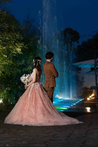 フォトウエディング福山_チャペル&スタジオフォト(洋装)