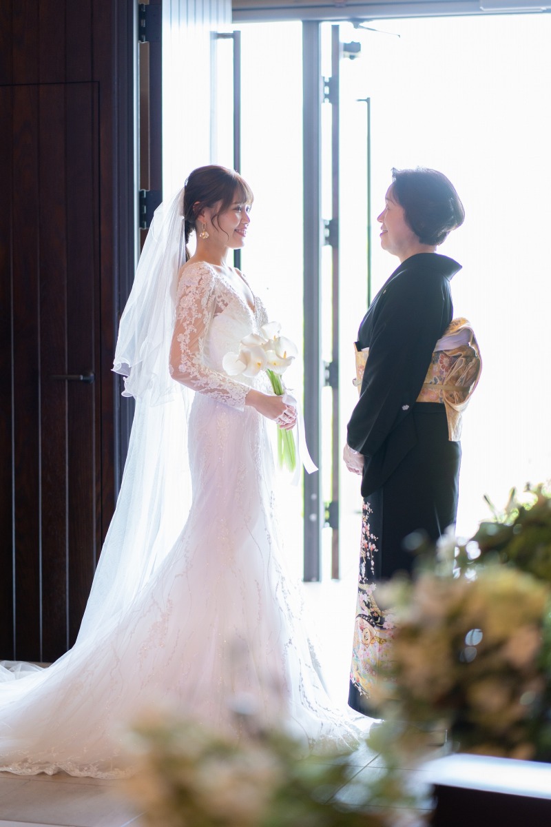 フォトウエディング福山_両親の衣装がある