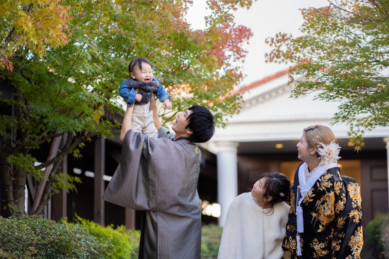 バースデーフォトや七五三などもかねて◎