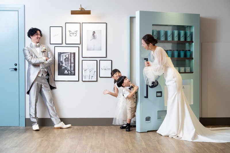 フォトウエディング福山_家族・友人を撮影に呼べる